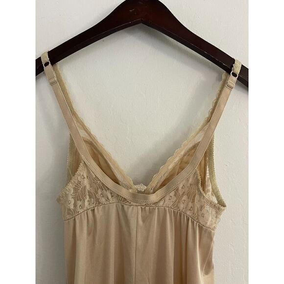 St Michael Vintage Nightgown UK size 40 Measures an XS Long Lace Babydoll - Picture 6 of 10